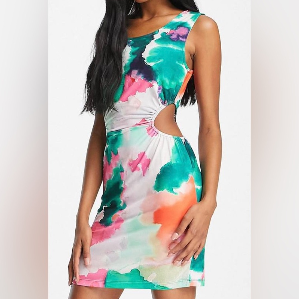 Threadbare cut out beach dress. Size 4. NWT